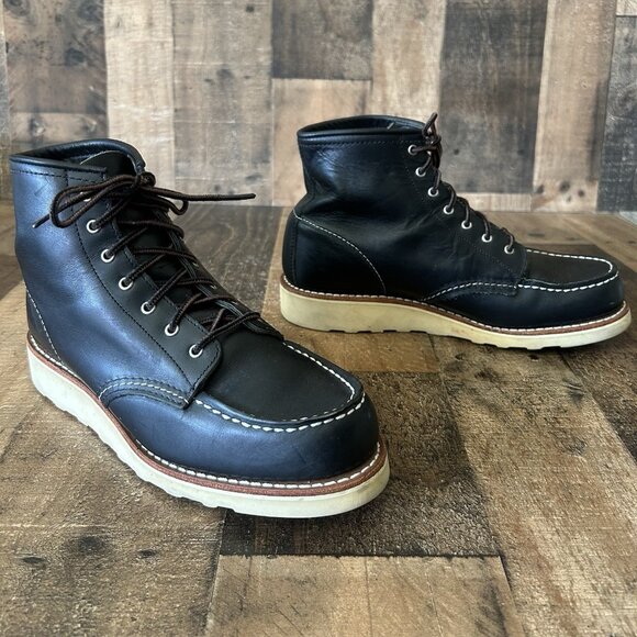 Red Wing 3373 Moc Toe Work Boots Womens 9 B - Picture 2 of 12